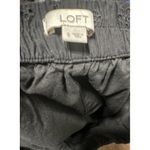 Ann Taylor  Loft Navy Eyelet Fully Lined Flat Front Shorts‎ Scalloped Hem SZ S Photo 7