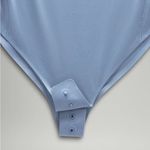 Lululemon Nwot Ultra-Soft Nulu High-Neck Sleeveless Bodysuit Oasis Blue Photo 3