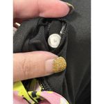 Lululemon NEW  Energy Bra Yellow Black Floral Luxtreme Racerback Sports Bra Sz 4 Photo 6