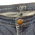 Ann Taylor Blue Straight Leg Jeans Classic Denim Size 27 Photo 7