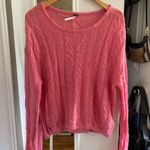 Free People Bubblegum Barbie Pink Alpaca Angel Soft Knit Sweater Photo 2