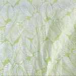 Tropical Swim Cover Up S/M Leaf Print Light Green Sheer Vacation Blogger Trip Photo 3