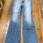 Old Navy  Blue Higher High-Rise Flare Jeans Size 4 Denim Womens Photo 0