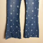 8th of La ladies star Button fly flare bell bottom denim jeans size 30 Blue Photo 3