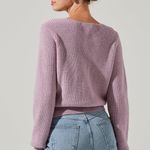 ASTR THE LABEL Viana Cross Front Sweater Size Large Photo 5