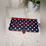 Joules “Road Trip” Navy/red/white highflyer travel wallet NWT Red Photo 1