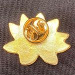 Lotus Flower Enamel Pin | Connect to Enlightenment & Growth While Looking Pretty Pink Photo 1