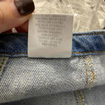 Carmar Belted Zip Front Denim Jean Mini Skirt in‎ Blue Size US 27 Photo 7