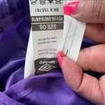 Umbro  Duotone Carrysack‎ Drawstring Bag - Purple Turquoise Photo 4