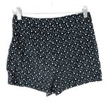 ZARA Trafaluc High Rise Star Print Shorts Black Size Small S EUC L1491 Photo 7