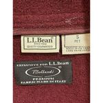 L.L.Bean Bellandi Jacket Italian Boiled Wool Red Women's Size SPButton Up D-339 Photo 6