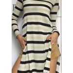 ZARA Knit Metallic High Low Tunic Top SZ M NWOT Photo 1