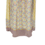 MiracleSuit MiracleBody by Floral Peasant Blouse Yellow Multi Size Large Photo 2