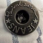 Vintage Point Zero Nicole Benisti Capris White With Blue Stripes Size 11/12 Photo 4