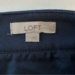 Loft Blue Lined Mini Skirt Size 2 Photo 8