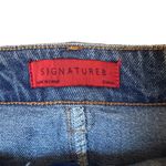 Signature 8 Denim Skirt Zipper Detail Mini Small NWOT Photo 4