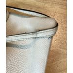 Coach  Pebbled Leather Zipper Wristlet Wallet F58032 Clutch Cream Photo 2