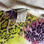 Alberto Makali Vintage  Animal Print Top Multi Color Y2K 90s Artsy Photo 6