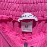 Abela Story + Co Wide Leg Sweatpants Pink Size Medium Photo 5