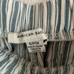 American Eagle  AE Striped Ruffle Runner Soft Short High Waist Light Weight Small Photo 5