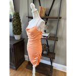 Ramy Brook Kiki Satin Cowl Neck Mini Dress Orange Womens Size 0 Photo 5