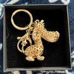 Source Unknown Cute Fashion Dog Keychain with Long Ears and Violet Rhinestones Bag Charm Photo 6