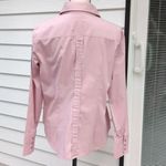 NY & CO Stretch Light Pink Button Down Shirt Women's Pink Button Down Shirt Size L Photo 4