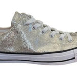 Converse Chuck Taylor All Star Glitter Sneakers Silver 135851C Men’s 8/Women 10 Photo 0
