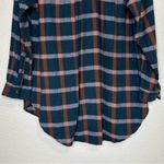 Knox Rose Women's Plaid Long Sleeves Button Down Tunic Shirt, Size XXL Photo 7