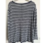 Free People  Beach Knit Striped Lightweight Terry Cotton Sweater, Size S, NWOT Photo 2