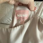 Show Me Your Mumu Light Taupe Back Bow Detailed Full Length Gown Photo 2