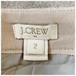 J.Crew  Preppy Career Shirttail Wool Blend Mini Skirt In Stone Size 2 Photo 11