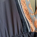 Illa Illa Deep V Romper Playsuit Jumpsuit Flirty Lace Romantic Boho Small Photo 9