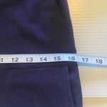 Boden Navy‎ Livia Velvet Striped Cuff Quarter Sleeve Sweatshirt Dress Size 4L Blue Photo 9