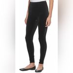 Andrew Marc NWT  Womens Lightweight Velvet Leggings (Large, Black) Photo 1