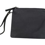 Lucky Brand   Black Leather Wristlet NWOT Photo 0