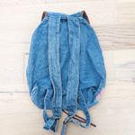 Arizona Jeans VTG Arizona Denim Backpack Southwestern Tribal Print Flap Top Casual Americana Photo 2