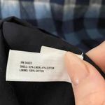 Gap Strapless Ombre Linen Plaid Dress SZ 0 Photo 2