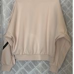 Adidas ZNE Crew Neck Sweatshirt Pullover Woman Medium Pink Long Sleeve Photo 2
