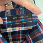 Urban Outfitters  Navy Plaid Academia Spaghetti Straps Mini Dress Size S Photo 5