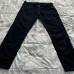 Banana Republic  black satin skinny jeans, size 29/8 preppy minimalist comfort Photo 3