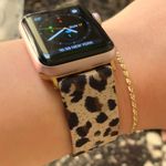Leopard Apple Watch band (38mm) Tan Photo 0
