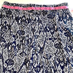 Iman M/L patterned pants stretchy waist comfy lightweight business casual pants Blue Size undefined Photo 1