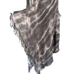 XCVI  Tie Dye Fringed Rachel Cardigan Vest Photo 3