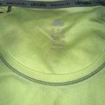 Adidas Climalite Women's Yellow Short Sleeve Workout Tee Photo 3