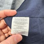 J.Crew Cotton Linen Unstructured Blazer Shawl Collar Longsleeve Deep Water 10 Photo 13