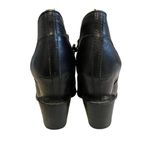 Ash  Chelsea Lula Wedge Ankle Black Leather Funky Bootie, Sz EU37 Photo 8