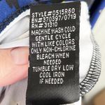 Dress Works Blue Halloween Witches Broom Cauldrons Stretch Knit Dress Medium Photo 6