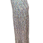 Trina Turk  Crochet Maxi Skirt Purple‎ Rainbow Multi Size US 6 Photo 6