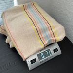 Modcloth Tan Striped V-Neck 3/4 Sleeve Button Front Cardigan Women's Size Large Photo 11